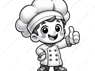pngtree-cute-cartoon-little-chef-illustration-monochrome-png-image_14884339