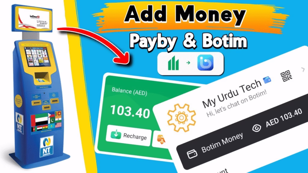 How to recharge Botim Wallet